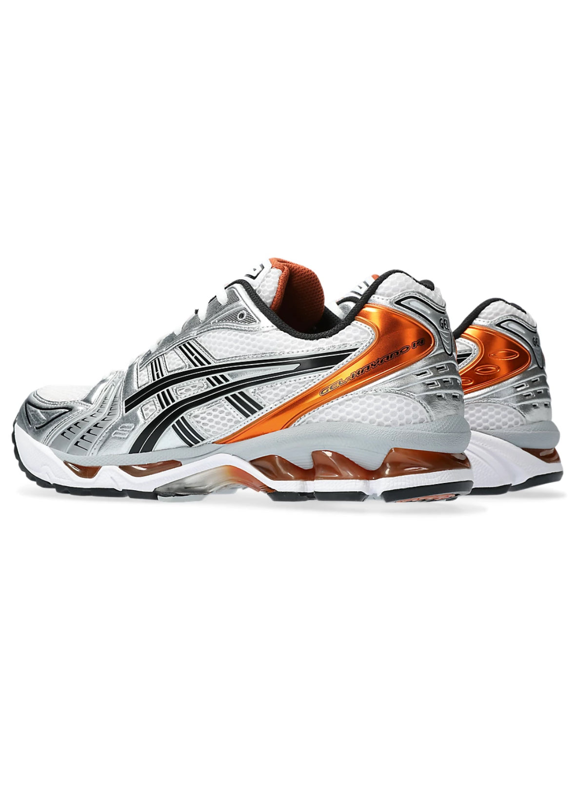 ASICS Gel-Kayano 14 - White/Piquant Orange